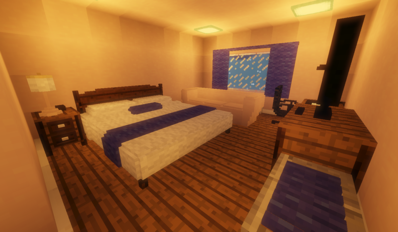 The Best Minecraft Bedroom Mods All, How To Make A Bunk Bed In Minecraft No Mods